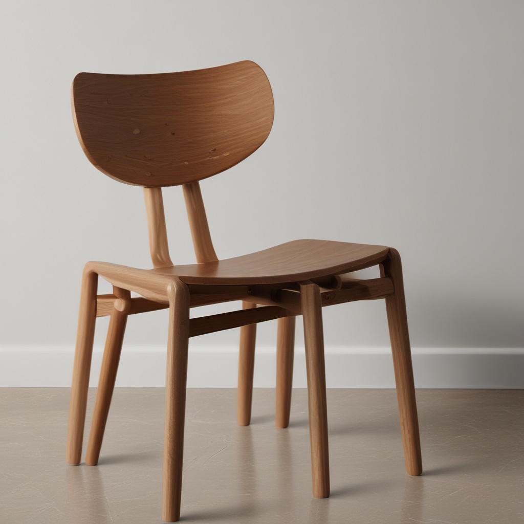 Wood Chair 001 Display